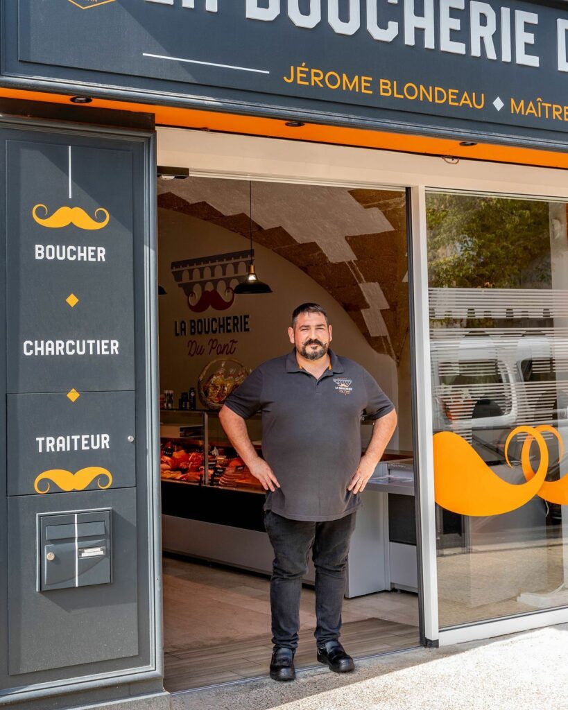 Jérôme Blondeau Maître artisan boucher à Remoulins