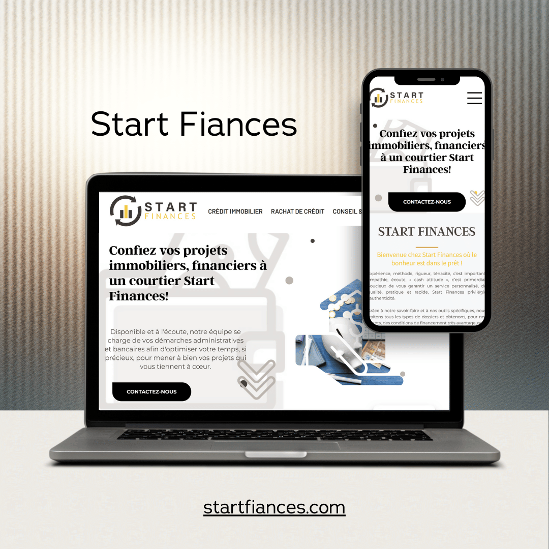 start finances aur&va création site web et rédaction seo